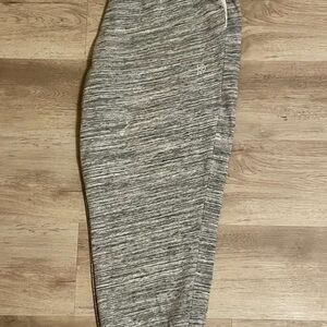 PINK Victoria's Secret Gray Ruched Pencil Skirt